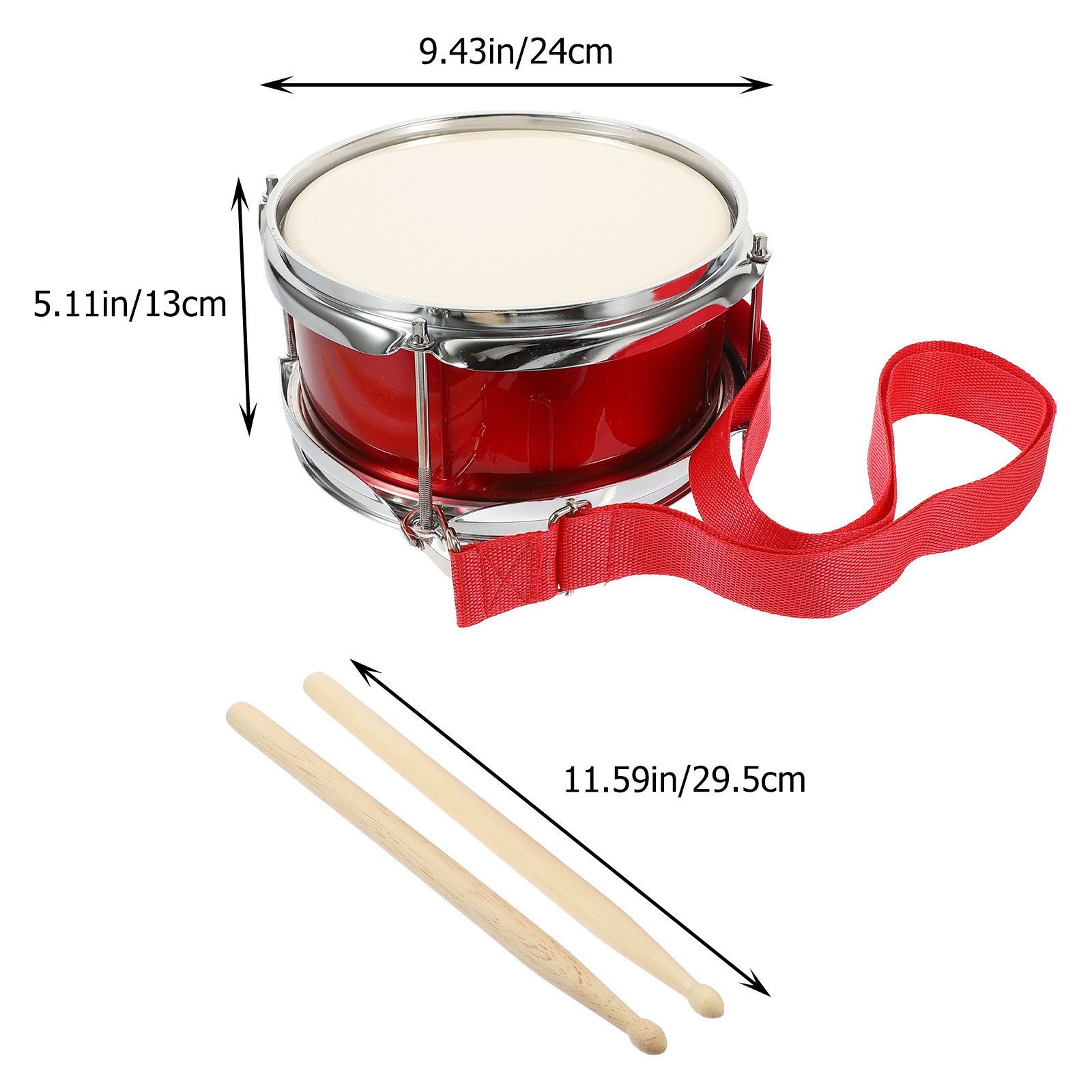 1Set Kids Drum Set 11 Inch Met - Musical Instrument Percussion recensie en prijs