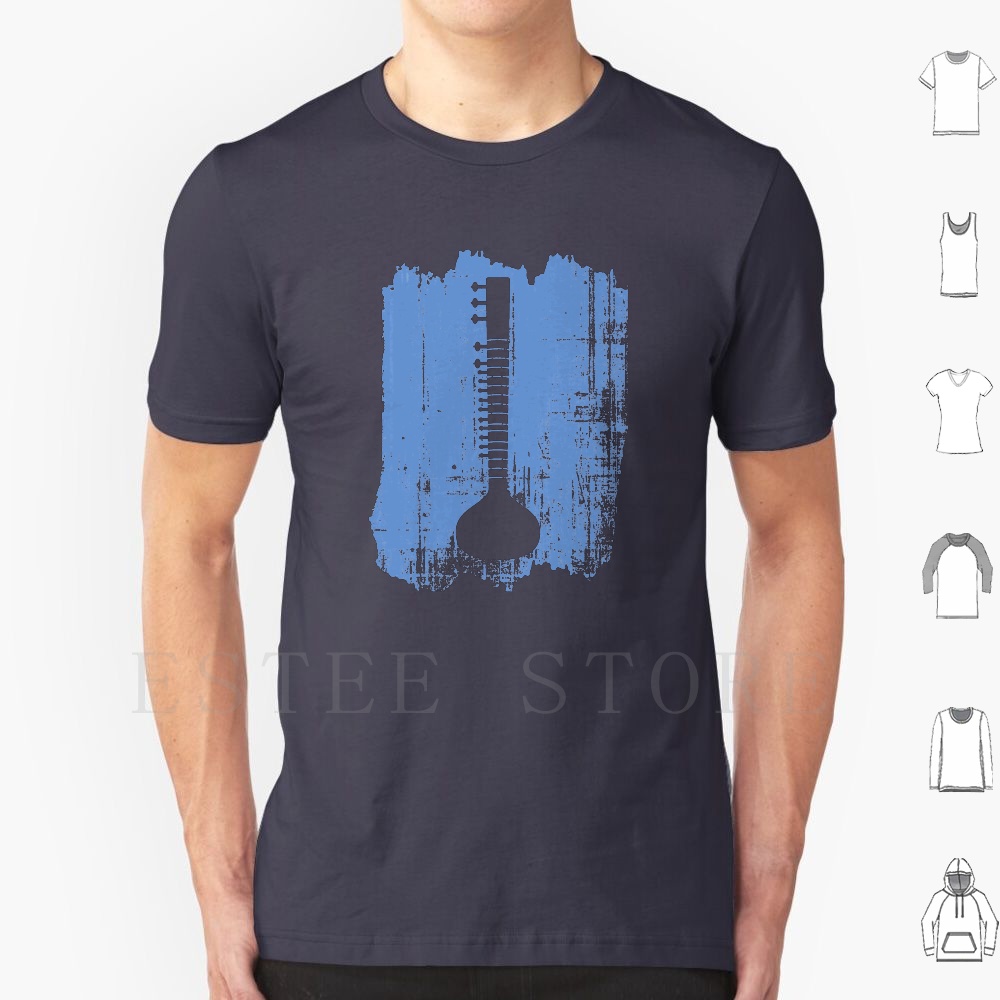 Indian Sitar T Shirt Print Cot - Musical Instrument Sitar recensie en prijs