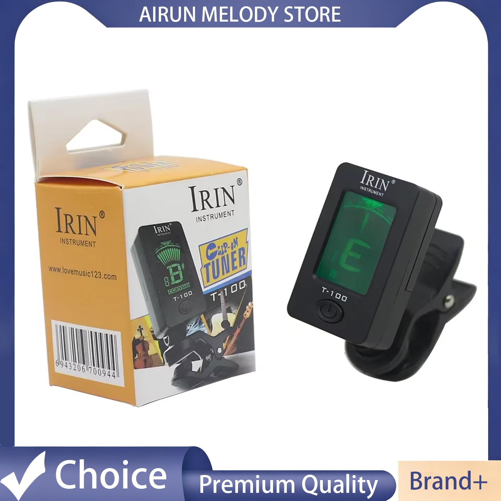 IRIN Guitar Tuner T-100 Digita - Musical Instrument Cello recensie en prijs